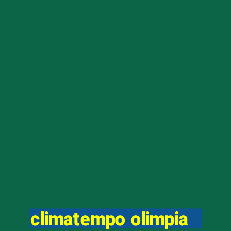 climatempo olimpia